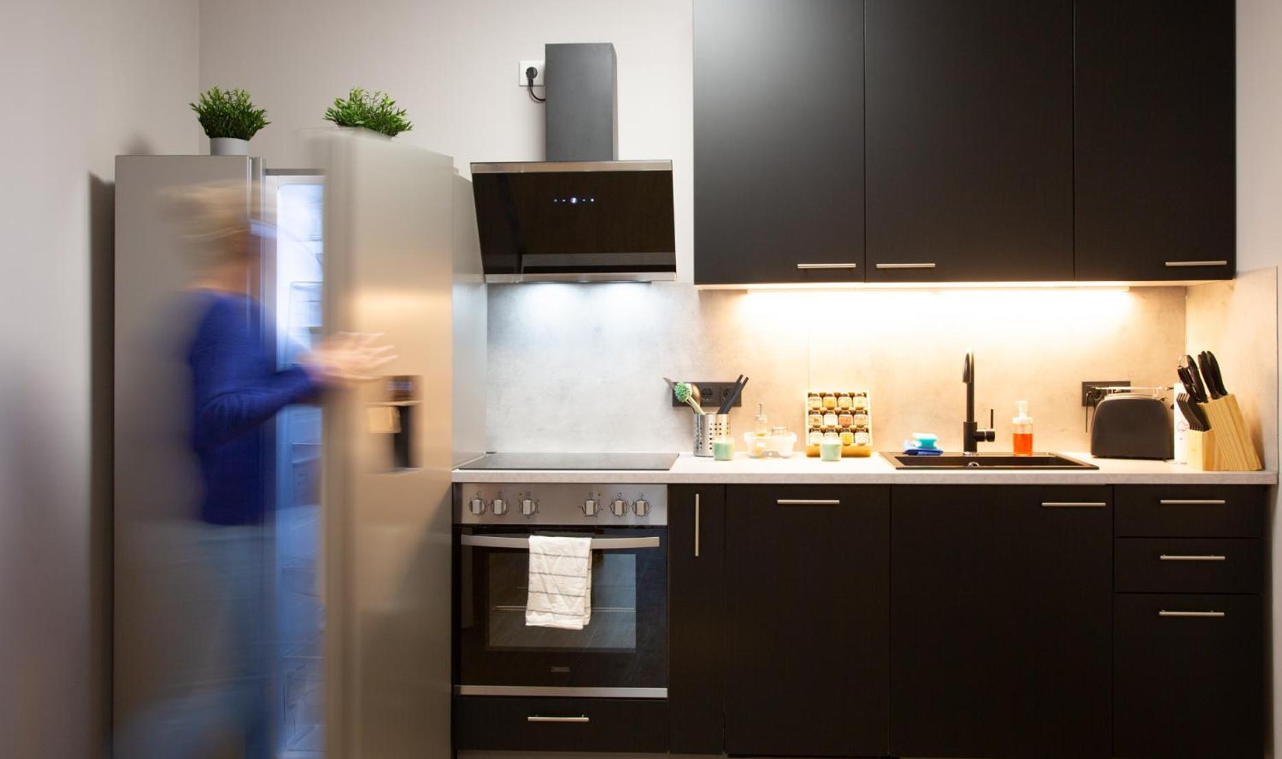 Micasa Ol - Modernes Apartment In City Bestlage - Kueche - Wlan - Balkon - Fugenloses Bad โอลเดนบวร์ก ภายนอก รูปภาพ